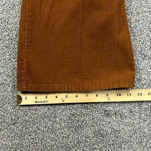 Vintage Levis Brown Corduroy Pants White Tab Mens 38x31 USA Made 80s Talon Zip - Picture 11 of 12